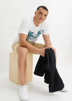 bonprix T-shirt 100% coton|Homme Mode Plage|T-Shirts & Polos