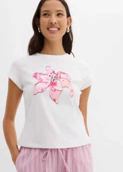 Femme bonprix T-Shirts & Tops|T-shirt 100% coton