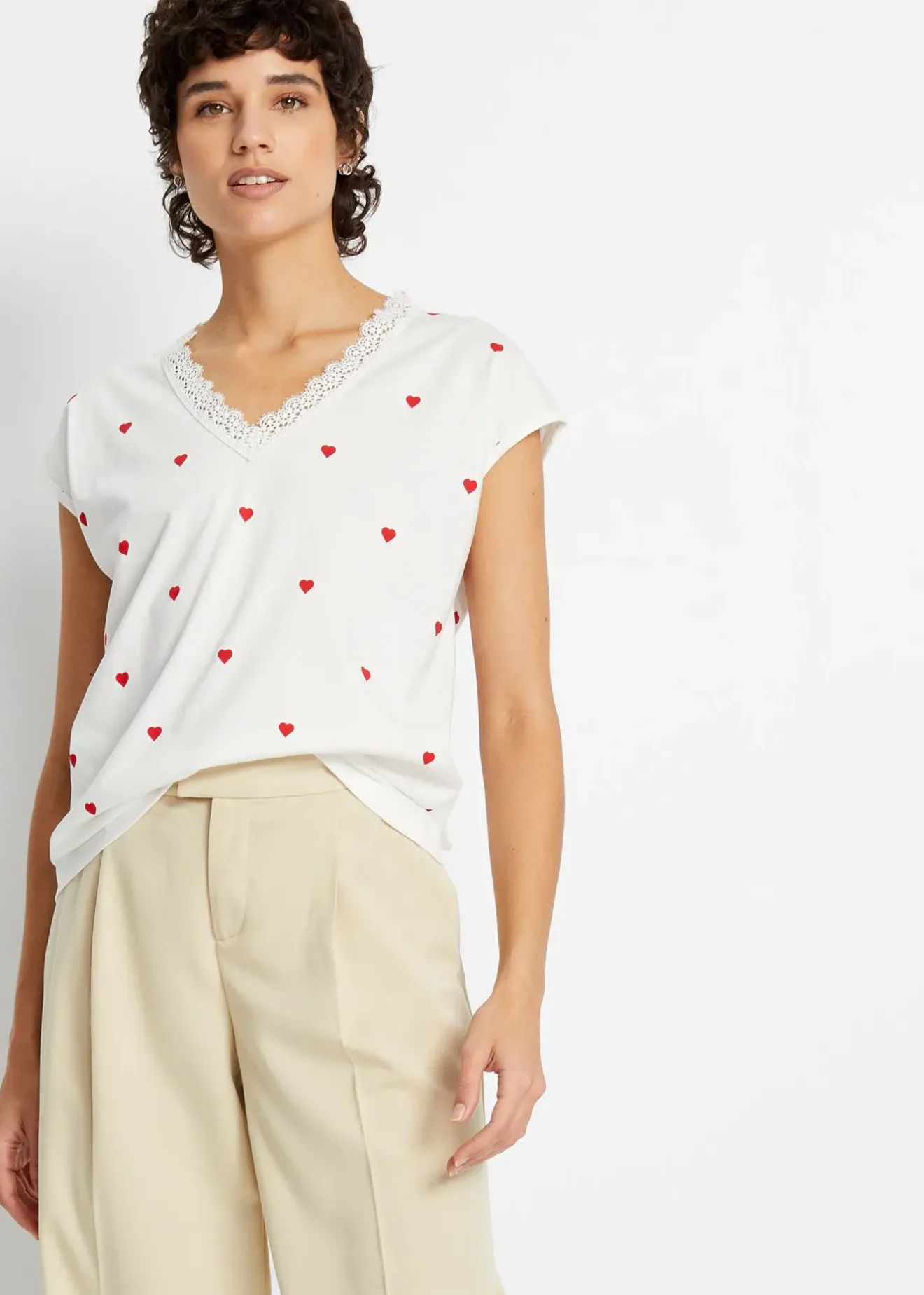 Femme bonprix T-Shirts & Tops|T-shirt 100% coton