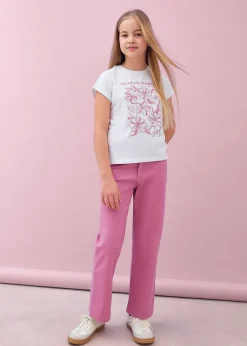Enfant bonprix Vêtements Enfant|Filles 9-16 Ans·T-Shirts & Chemisiers|T-shirt 100% coton