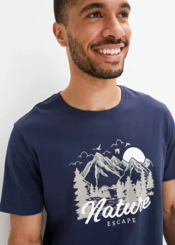 bonprix T-shirt 100% coton|Homme Vêtements De Sport|T-Shirts & Polos