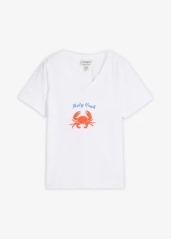 Femme bonprix T-Shirts & Tops|T-shirt 100% coton