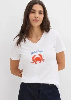 Femme bonprix T-Shirts & Tops|T-shirt 100% coton