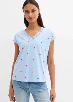 Femme bonprix T-Shirts & Tops|T-shirt 100% coton