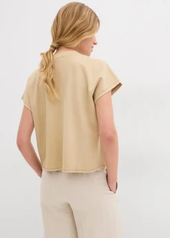 bonprix T-shirt 100% coton|Femme T-Shirts & Tops