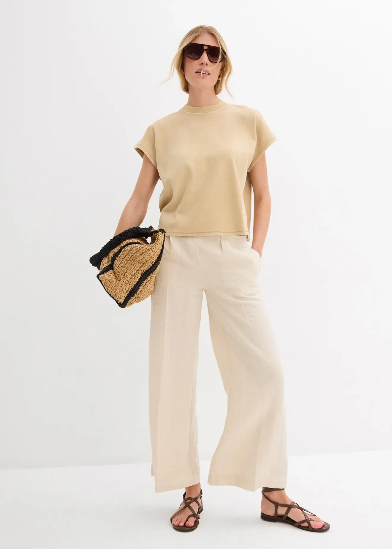 bonprix T-shirt 100% coton|Femme T-Shirts & Tops