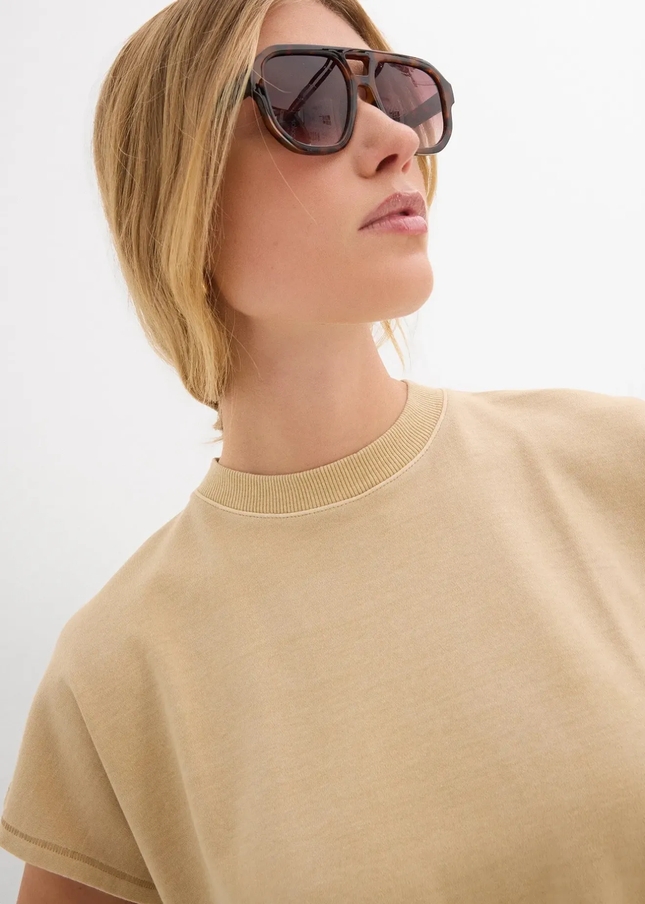 bonprix T-shirt 100% coton|Femme T-Shirts & Tops