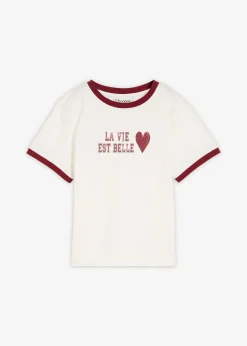 Enfant bonprix Vêtements Enfant|Filles 9-16 Ans·T-Shirts & Chemisiers|T-shirt 100% coton