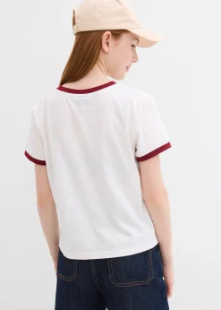 Enfant bonprix Vêtements Enfant|Filles 9-16 Ans·T-Shirts & Chemisiers|T-shirt 100% coton