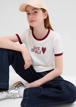 Enfant bonprix Vêtements Enfant|Filles 9-16 Ans·T-Shirts & Chemisiers|T-shirt 100% coton