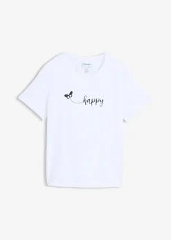Femme bonprix T-Shirts & Tops|T-shirt 100% coton
