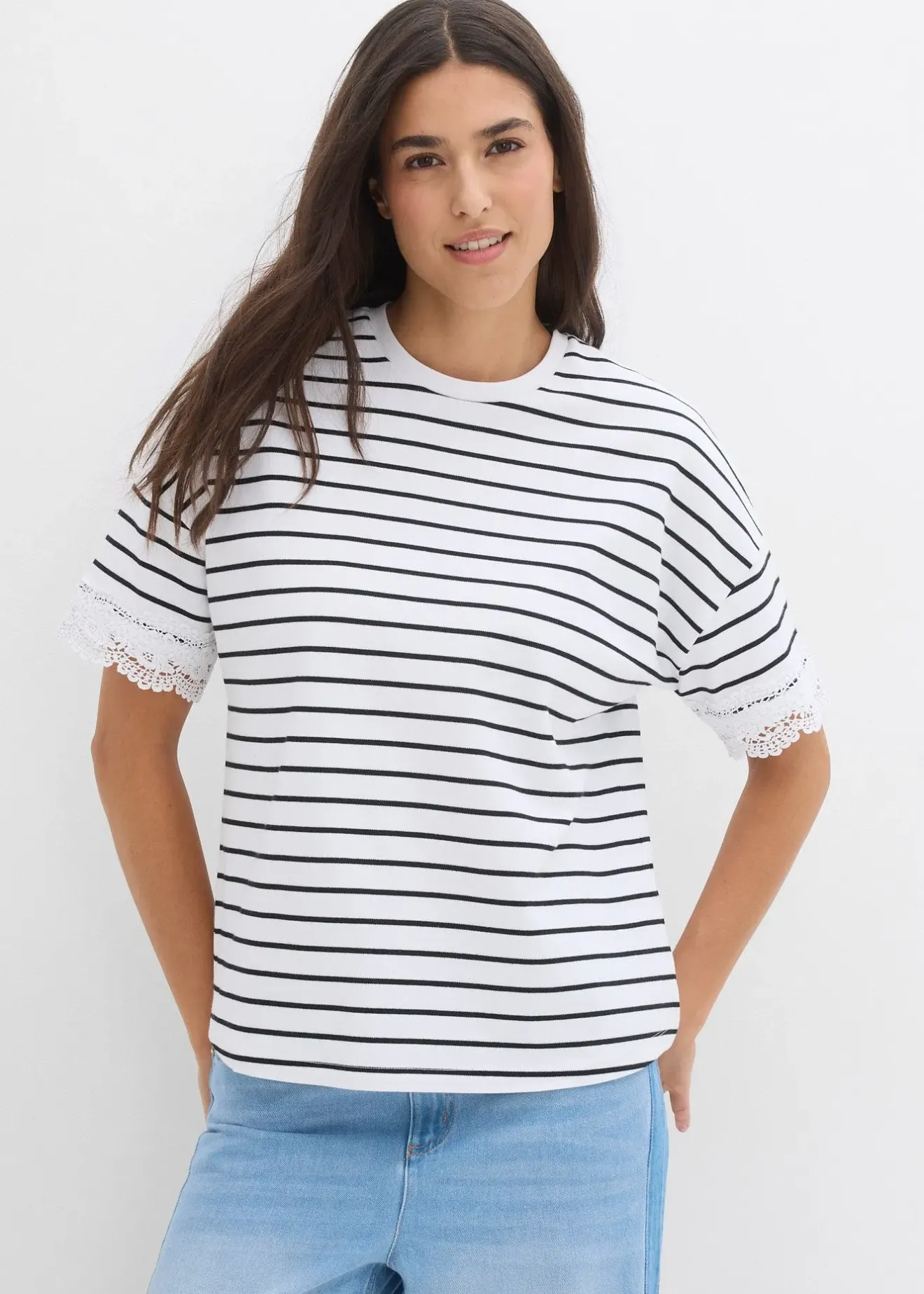 bonprix T-shirt 100% coton|Femme T-Shirts & Tops