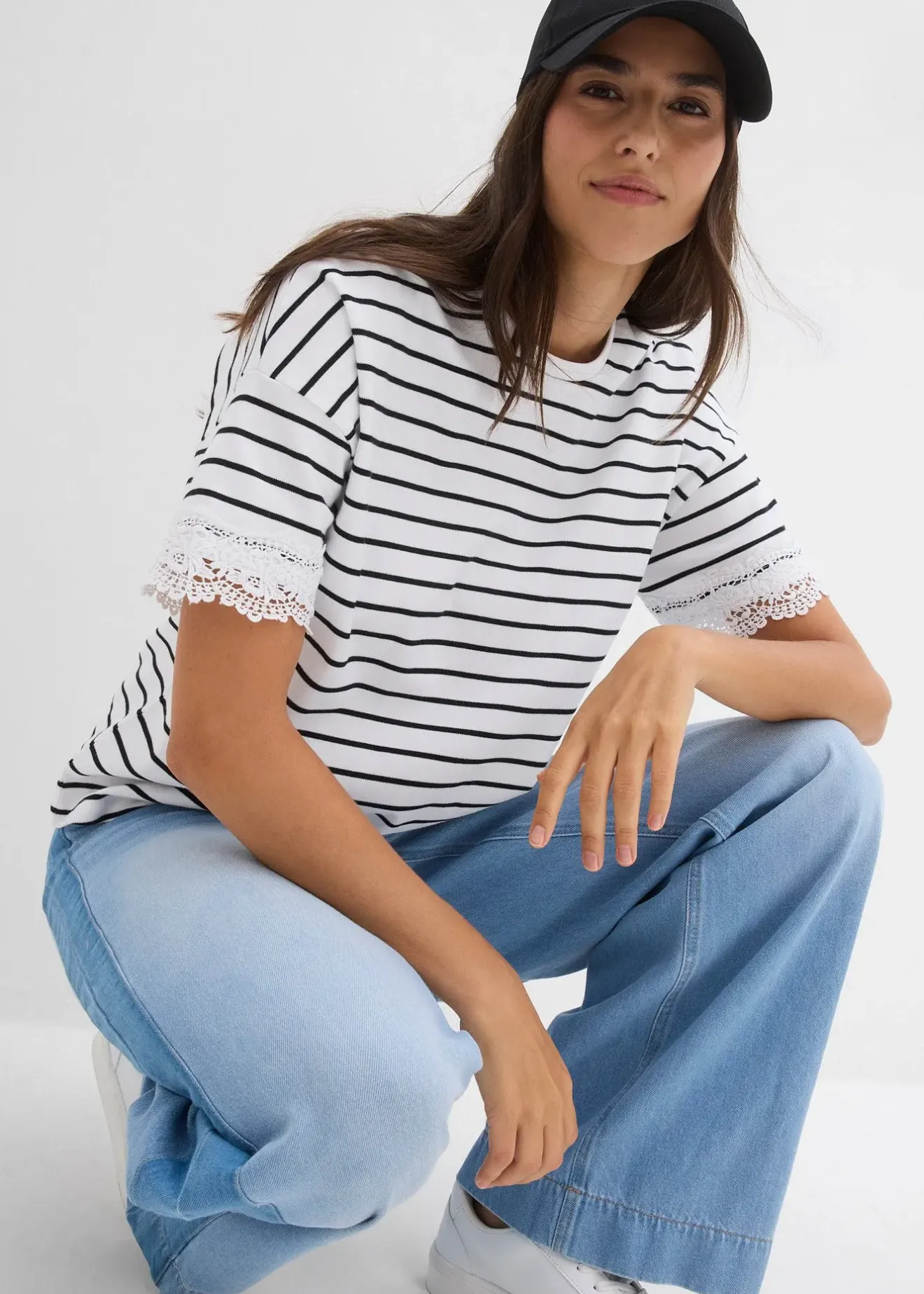 bonprix T-shirt 100% coton|Femme T-Shirts & Tops