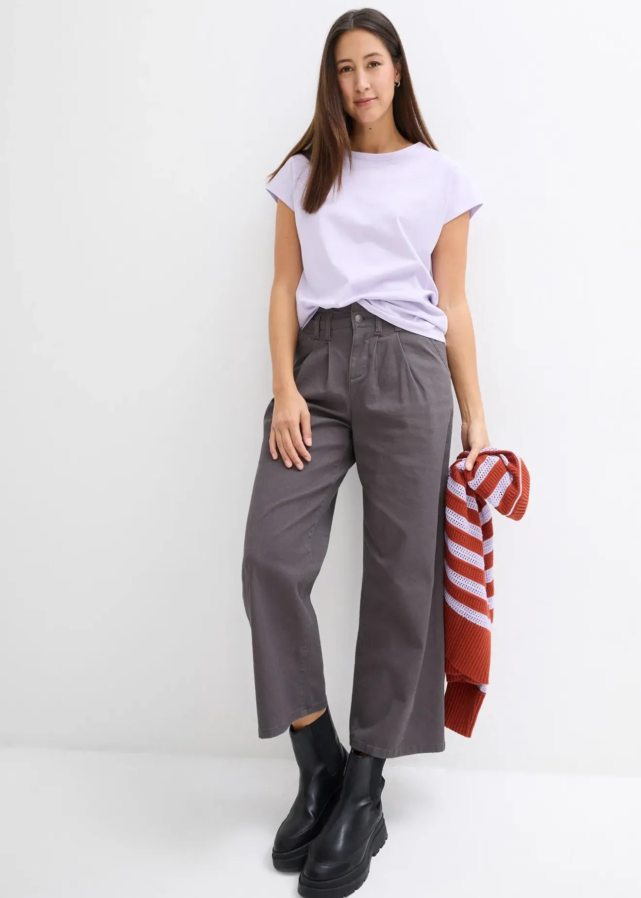 Femme bonprix Basiques|T-Shirts & Tops|T-shirt 100% coton