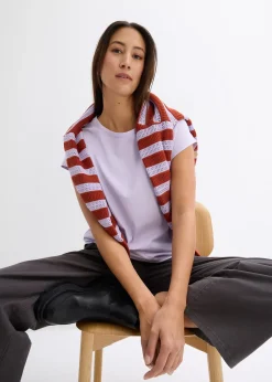 Femme bonprix Basiques|T-Shirts & Tops|T-shirt 100% coton