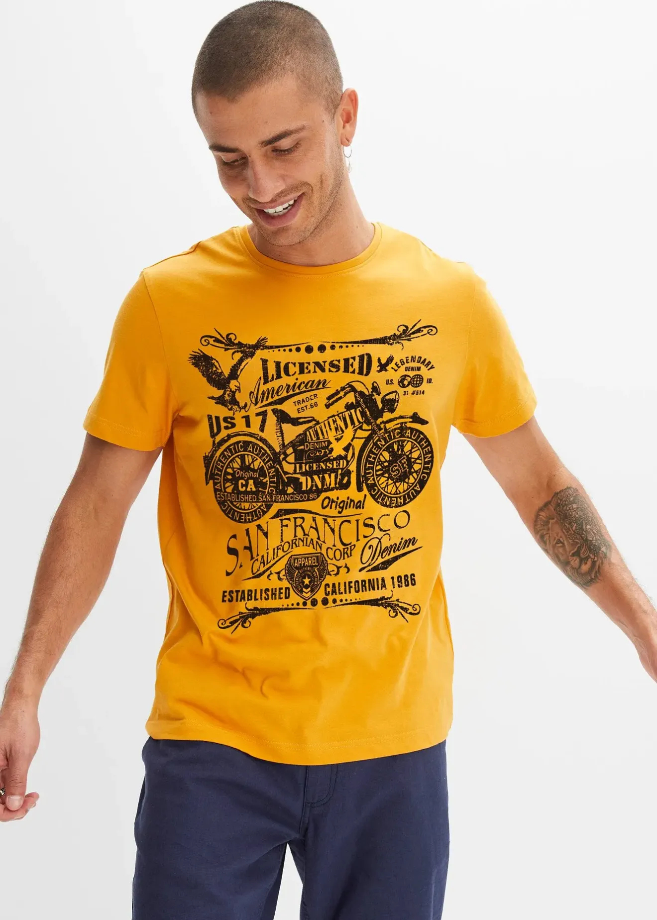 Homme bonprix T-Shirts & Polos|T-shirt 100% coton