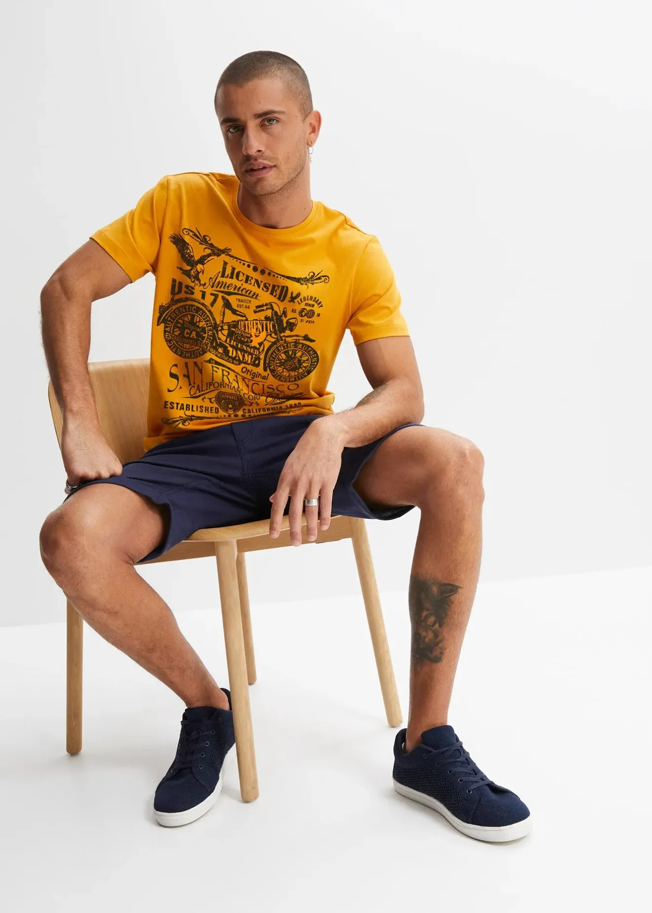 Homme bonprix T-Shirts & Polos|T-shirt 100% coton
