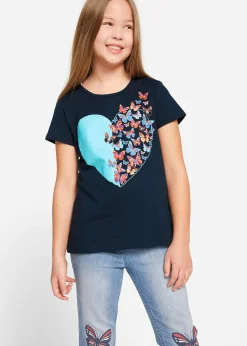 bonprix T-shirt 100% coton|Enfant Vêtements Enfant|Filles 9-16 Ans·T-Shirts & Chemisiers