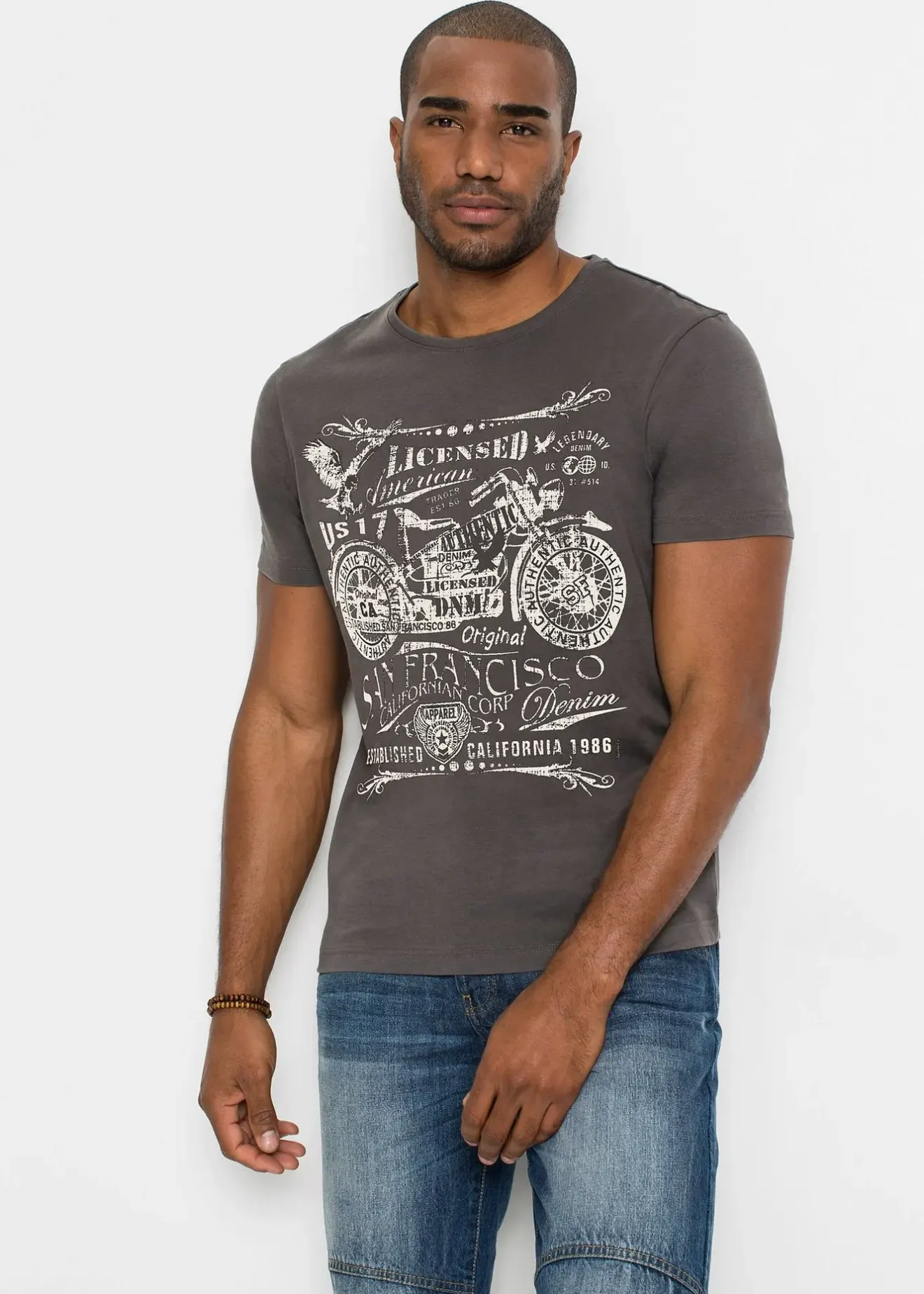 bonprix T-shirt 100% coton|Homme T-Shirts & Polos