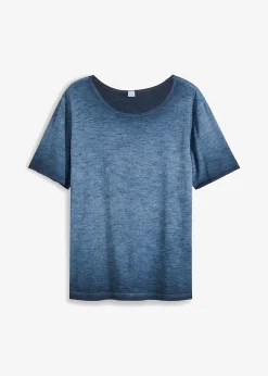 Homme bonprix T-Shirts & Polos|T-shirt 100% coton, aspect délavé