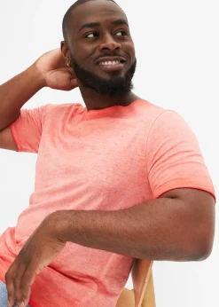 bonprix T-shirt 100% coton, aspect délavé|Homme T-Shirts & Polos