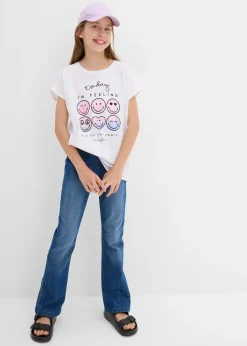 SmileyWorld T-shirt 100% coton imprimé smiley|Enfant Vêtements Enfant|Filles 9-16 Ans·T-Shirts & Chemisiers