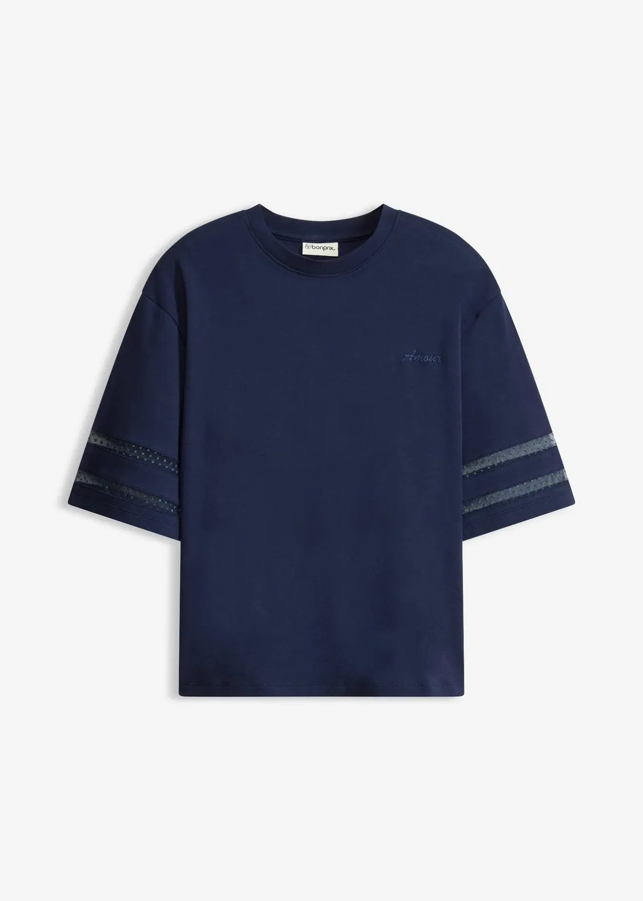 Femme bonprix T-Shirts & Tops|T-shirt 100% coton épais