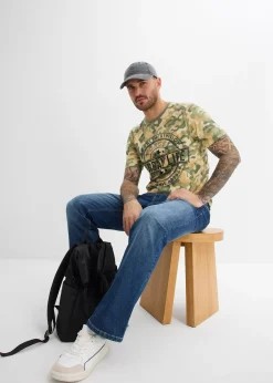 Homme bonprix T-Shirts & Polos|T-shirt 100% coton, slim