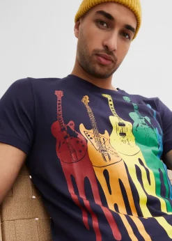 Homme bonprix T-Shirts & Polos|T-shirt 100% coton, slim