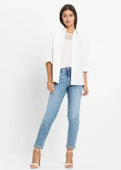 Femme bonprix T-Shirts & Tops|T-shirt à dentelle