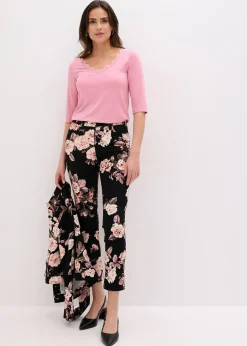 bonprix T-shirt à dentelle|Femme T-Shirts & Tops