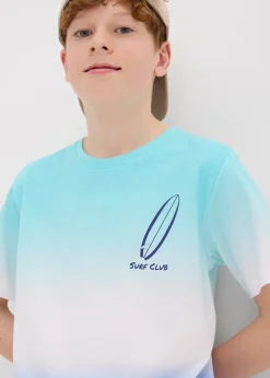 bonprix T-shirt à dégradé en coton|Enfant Garçons 9-16 Ans·T-Shirts