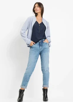 Femme bonprix T-Shirts & Tops|T-shirt à empiècement dentelle