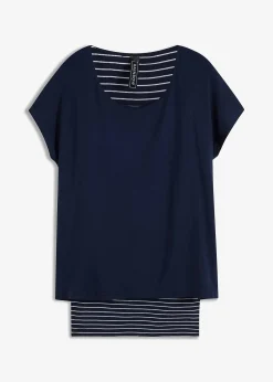 Femme bonprix T-Shirts & Tops|T-shirt 2 en 1