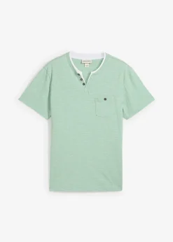 bonprix T-shirt 2 en 1 chiné|Homme T-Shirts & Polos