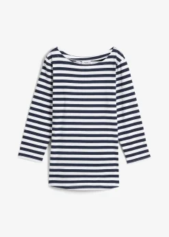 bonprix T-shirt à encolure bateau|Femme Basiques|T-Shirts & Tops