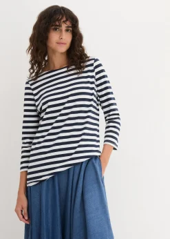 bonprix T-shirt à encolure bateau|Femme Basiques|T-Shirts & Tops
