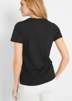 bonprix T-shirt à encolure originale|Femme T-Shirts & Tops