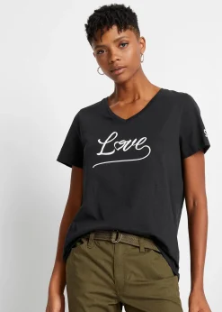 bonprix T-shirt à imprimé|Femme T-Shirts & Tops