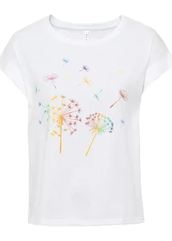 Femme bonprix T-Shirts & Tops|T-shirt à imprimé floral