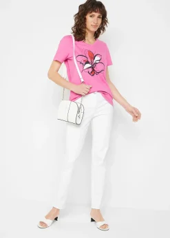 Femme bonprix T-Shirts & Tops|T-shirt à imprimé floral