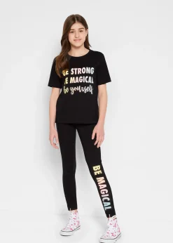 bonprix T-shirt + legging (ens. 2 pces.)|Enfant Vêtements Enfant|Filles 9-16 Ans·T-Shirts & Chemisiers