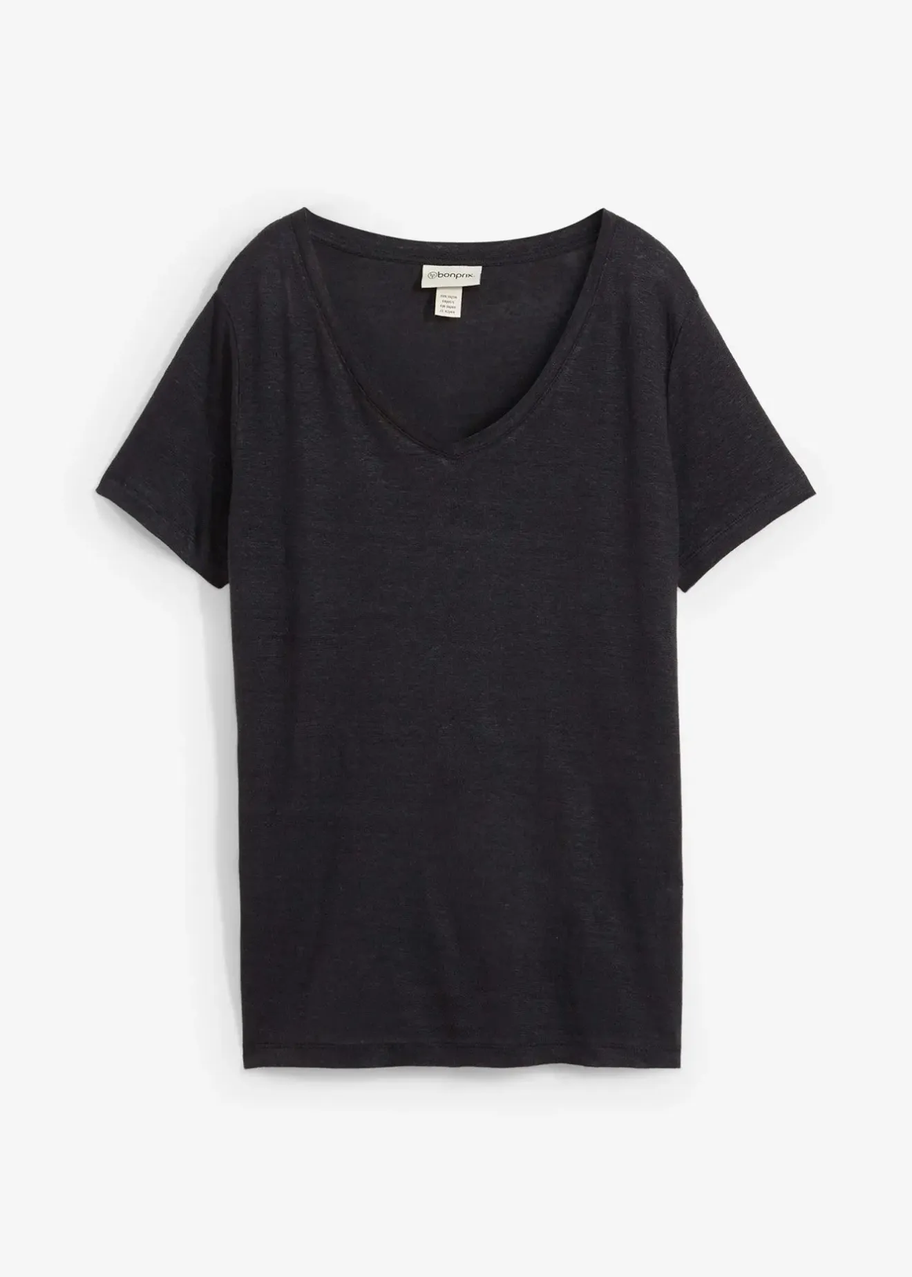bonprix T-shirt 100% lin|Femme Premium|T-Shirts & Tops