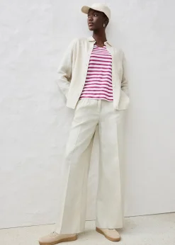 bonprix T-shirt 100% lin à manches chauve-souris|Femme Premium|T-Shirts & Tops