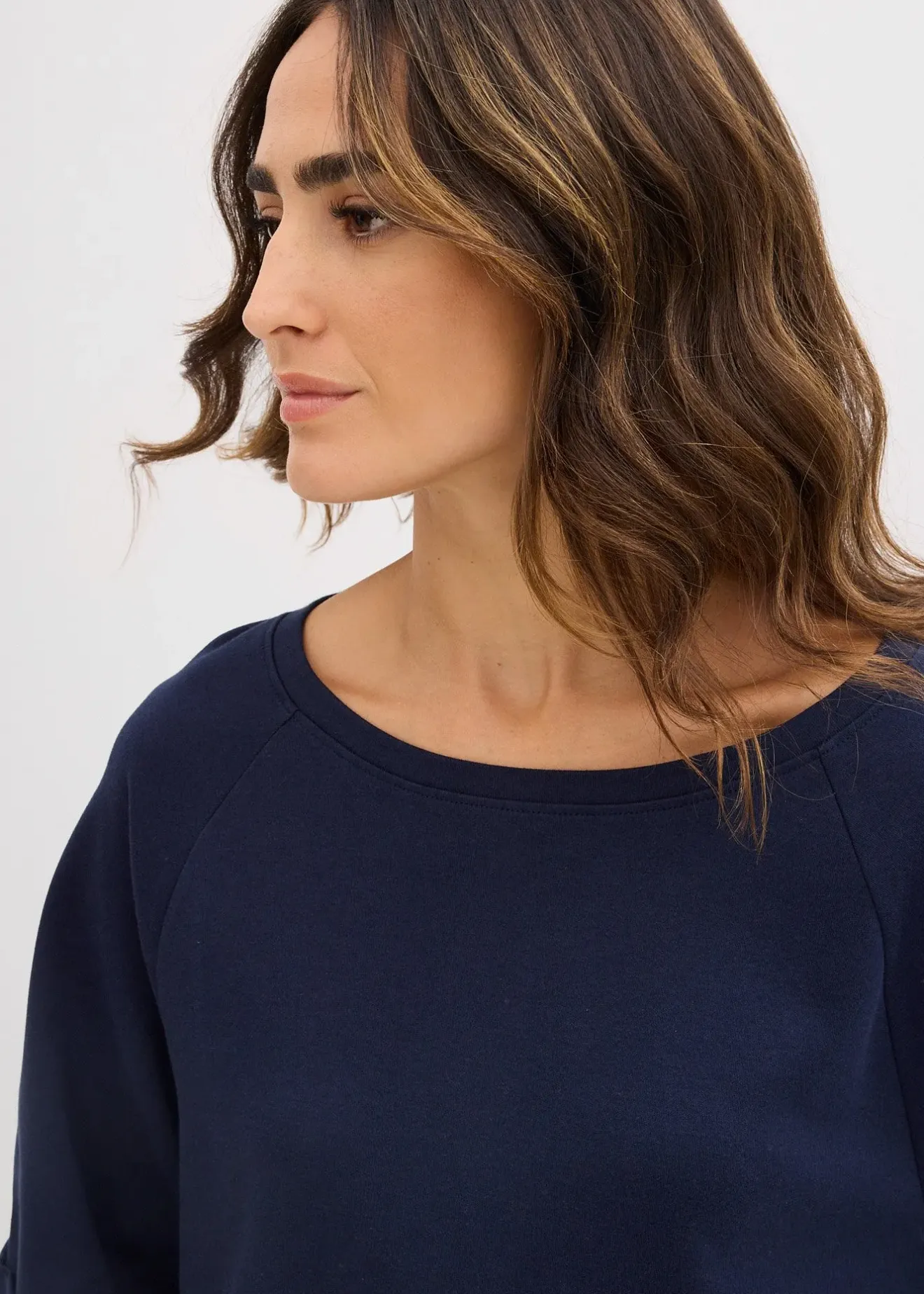 Femme bonprix T-Shirts & Tops|T-shirt à manches raglan en coton épais