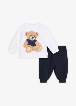 Enfant bonprix Vêtements Enfant|Coton Tout Doux|T-shirt à motif ours et pantalon 100% coton (ens. 2 pces)