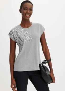 Femme bonprix T-Shirts & Tops|T-shirt à sequins