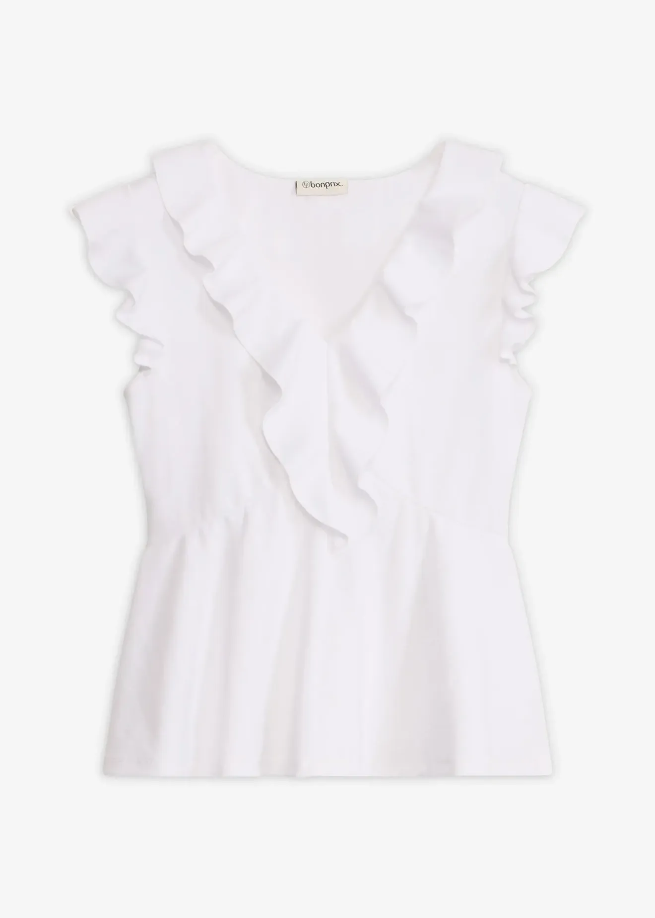 bonprix T-shirt à volants|Femme T-Shirts & Tops