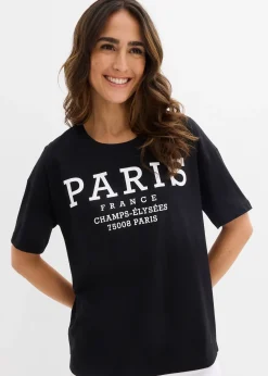 Femme bonprix T-Shirts & Tops|T-shirt ample 100% coton