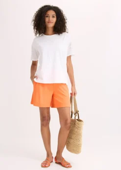 Femme bonprix T-Shirts & Tops|T-shirt avec broderies anglaises